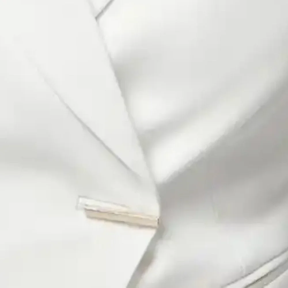 WHBM $190 WHBM® Studio Blazer Ecru Off White  10 12 14 - Picture 7 of 8